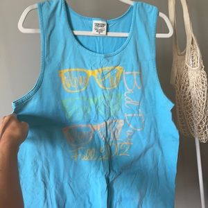 ALPHA PHI comfort colors tank top